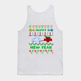 Merry chrismas, car guy, car enthusiast merry chrismas (smart4two) Tank Top